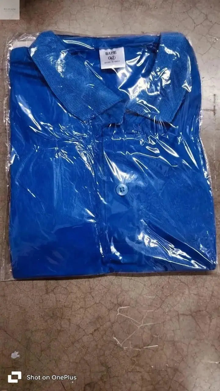 Poly Matte Solid Half Sleeves Mens Polo T-Shirt Pack Of 3 aciwx1-0u