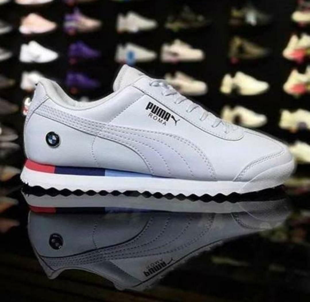 Puma Roma Shoes X BMW Motorsports Shoes For Men White aciwx1-0u