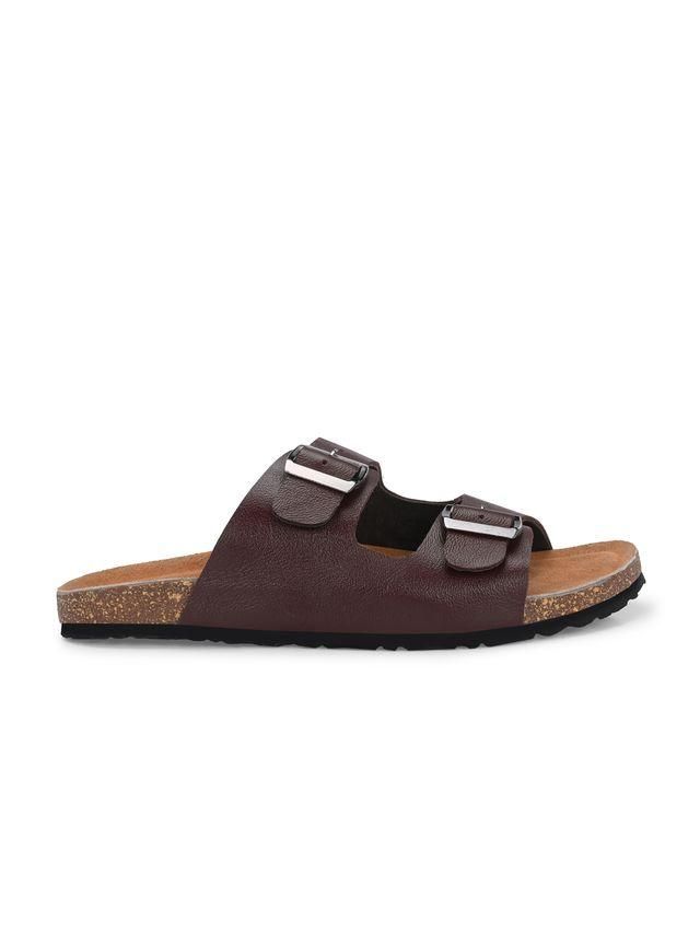 Mens Arizona Cherry Leather Slippers aciwx1-0u