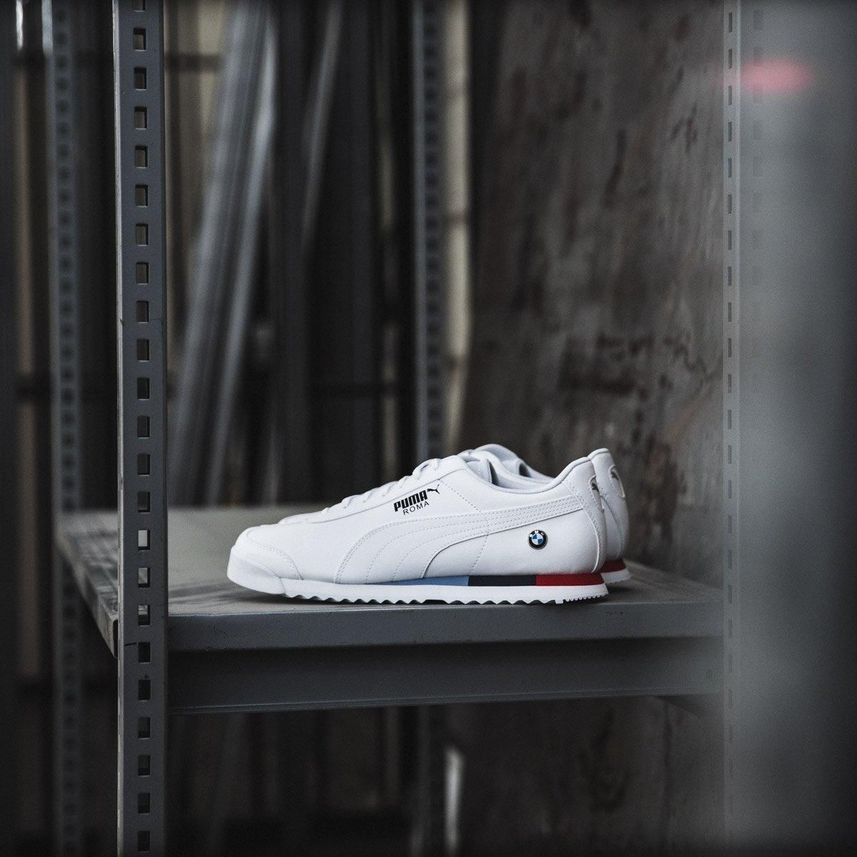 Puma Roma Shoes X BMW Motorsports Shoes For Men White aciwx1-0u