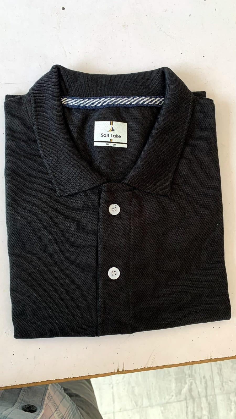 Men's Casual Half Sleeves Polo Neck T-shirt (Pack of 5) aciwx1-0u